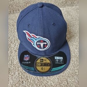 New Era Tennessee Titans 59fifty hat. Size 6 3/4